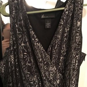 Lane Bryant knee length cross front dress